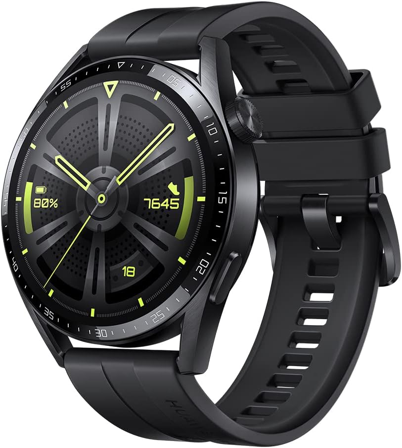 HUAWEI Watch GT 3 46 mm Smartwatch, Durable Battery Life, All-Day SpO2 ...